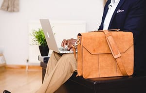 Man on laptop